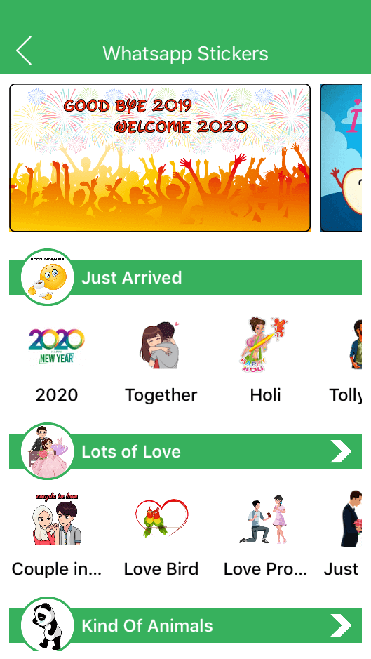 Sticker For Whatsapp Animated Sticker app for iOS (Admin Panel + iOS